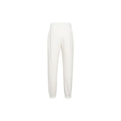 Knitted Sweatpants Women's White Moderate Cuffed Pants DQ5888-133