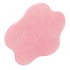 Bathroom Floor Foot Massager Remove Dead Skin Silicone Shower Foot Scrubber with Suction CupsPink