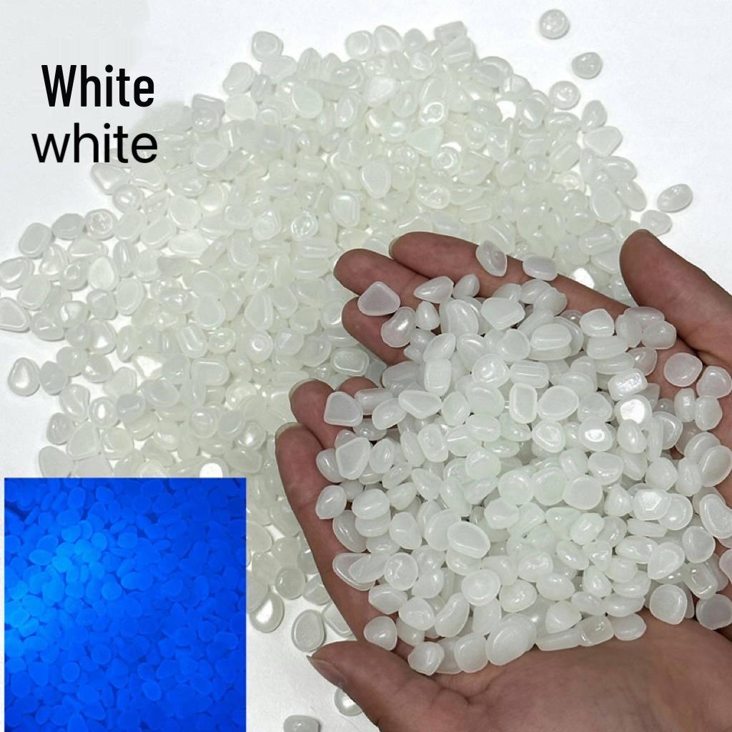 5-8mm Luminous Artificial Fluorite Pebbles for Aquariums and Gardens