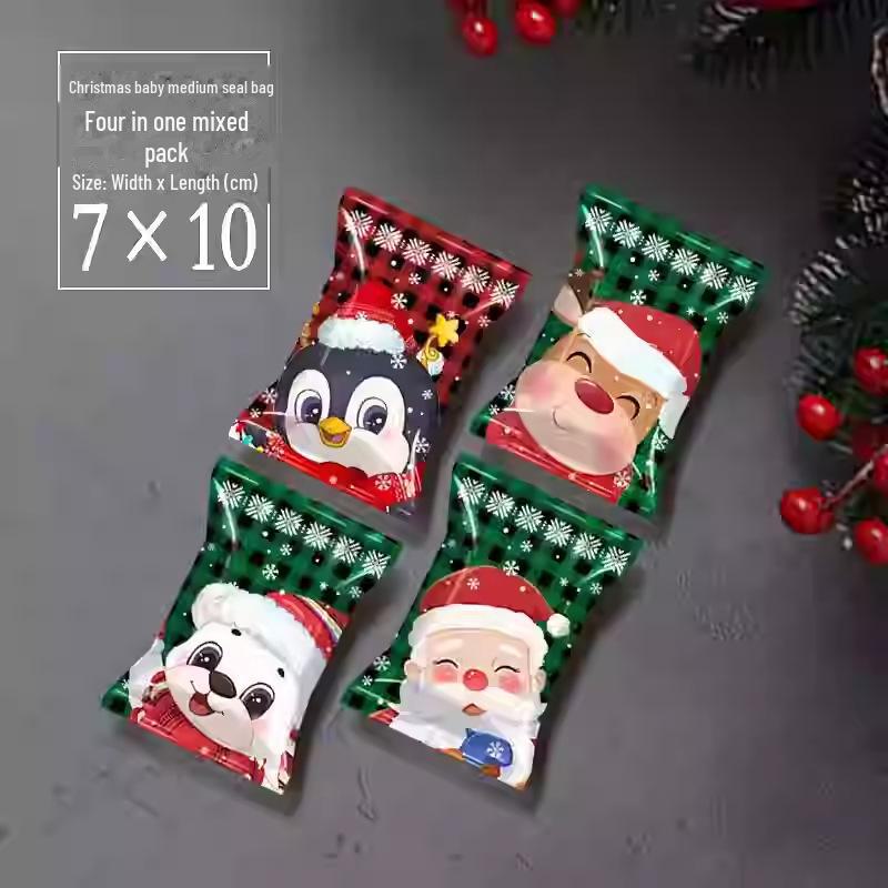 

Підставка для печива Мадлен: Упаковка для десерту у вигляді сніжинки Cute 7*10, about 100 pcs