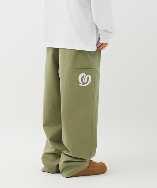Mimdeowodeulobeu New Rubber Cotton Pants_Khaki