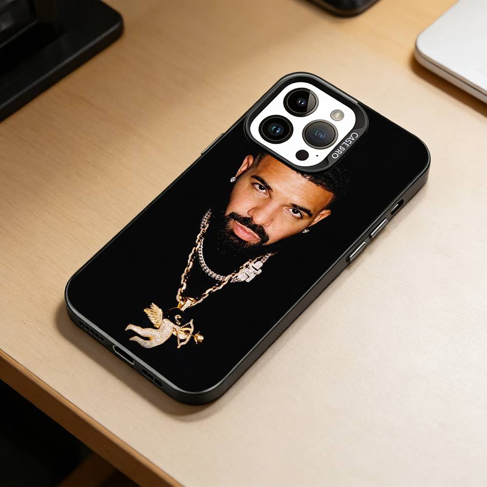 Rapper D-Drake  Phone Case For iPhone 17,16,15,14,13,12,11 Plus,Pro Max,XS,Colorful Silver Phone case Funda Cover iPhone16plus