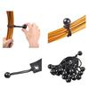 Accessories Water Bottle Fixed Fixing Securing Loop Cord Bungee Cord Black Ball Bungee Elastic Rope