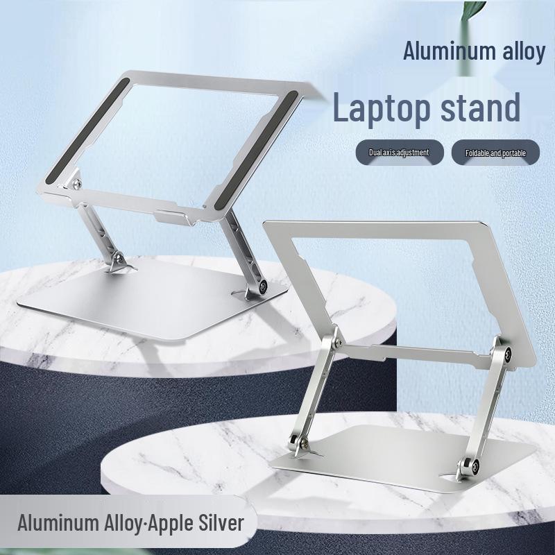 Rotating Height-Adjustable Laptop & Projector Stand for Desktops