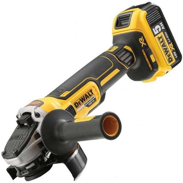 Pack 2 outils 18V XR (DCD796 + DCG405) + 2 batteries 5Ah + chargeur + coffret T-STAK - DEWALT