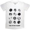 The Stone Roses Unisex T-Shirt: Lemons Grid (White)