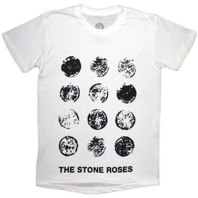 The Stone Roses Unisex-T-Shirt: Zitronen Gitter (Weiß)