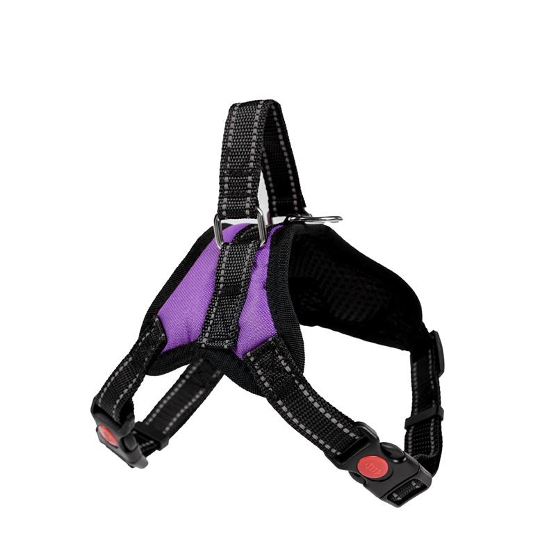 Adjustable Explosion-Proof Pet Harness for Small Medium Dogs - Outdoor Dog Chest Strap Supplies (8 Colors)