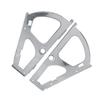 2Pcs Stainless Steel Shoes Drawer Cabinet Hinges Turing Rack Replacement Fittings