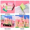 Time Piece Calendar 2026 Desk Calendar With Led Light 3D Tear-Away Calendar Paper Carving Art Memo Pad Notepad Gift Christmas