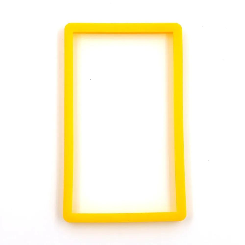 Trading Card Soft Silicone Frame Shock Absorption Tight Fit 35PT Protective Case Lightweight Matte Rating Cards Holder