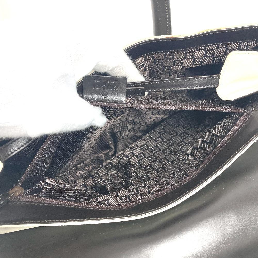 Gucci 000 0844 Vintage Logo Tote Bag Flap Hand Bag