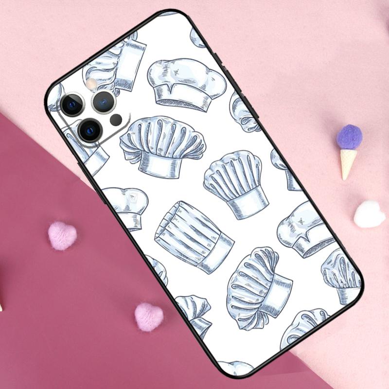 Baking Cook Chef Phone Case For iPhone 17 Pro Max 17 Air 11 14 15 16 Pro Max Plus 12 13 Mini 16e Back Cover