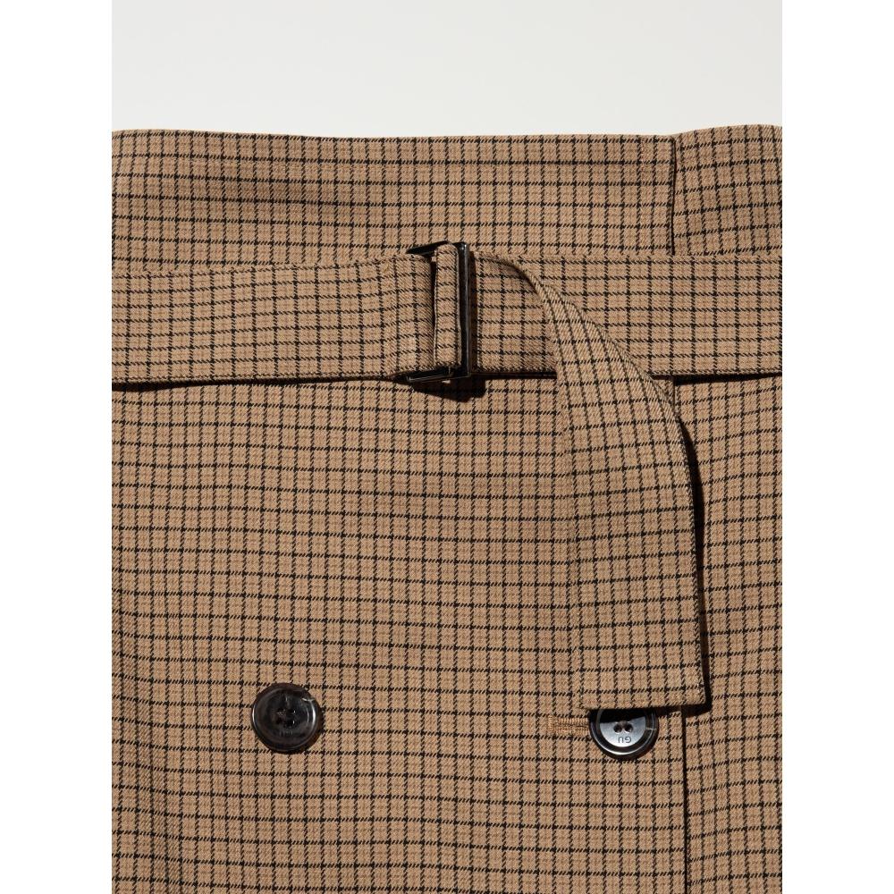 GU by Uniqlo Trench Check Skirt Rokh