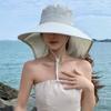 Casual Anti UV Shawl Fisherman Hat Quick Dry Wide Brim Bucket Hat Adjustable Neck Protection Sun Hat Outdoor Sports