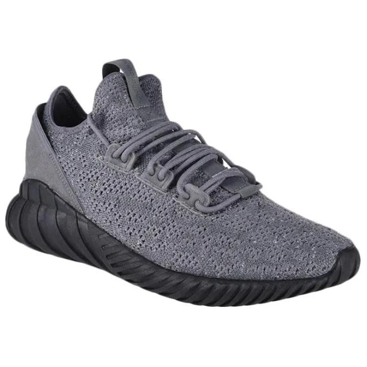 adidas Trubková ponožka Doom Sock Primeknit 'Šedá Černá' BY3564