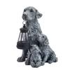 JYL TS/060,Creative Resin Simulation Golden Retriever Statue Solar Light for Garden Corridor Home Decor Lamp