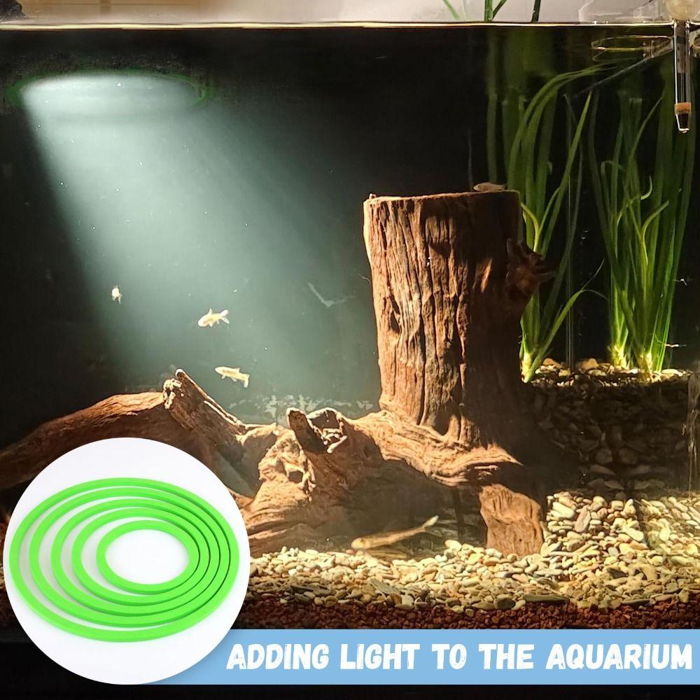 5/10Pcs 5 Size Aquarium Floating Plant Corral Black/Green/Blue Floating Plant Holder  Pet Supplies