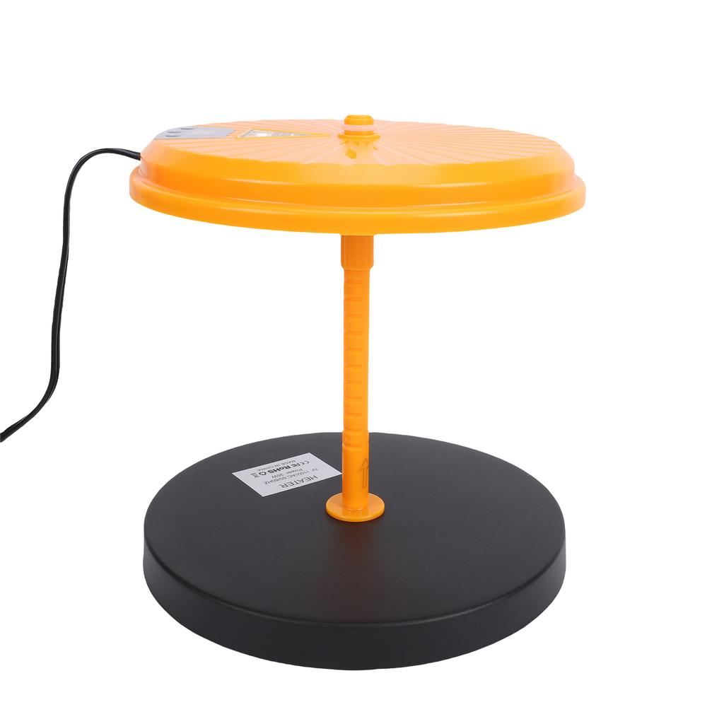 Chick Brooder Heater Pet Warmer Adjustable Height Angle Energy Efficient Thermostat Control Pet House Heating Lamp for
