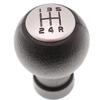 Auto Ersatzteile Schaltknauf 5-Gang 5-Gang 7,5*5,5 cm Schwarz & Silber