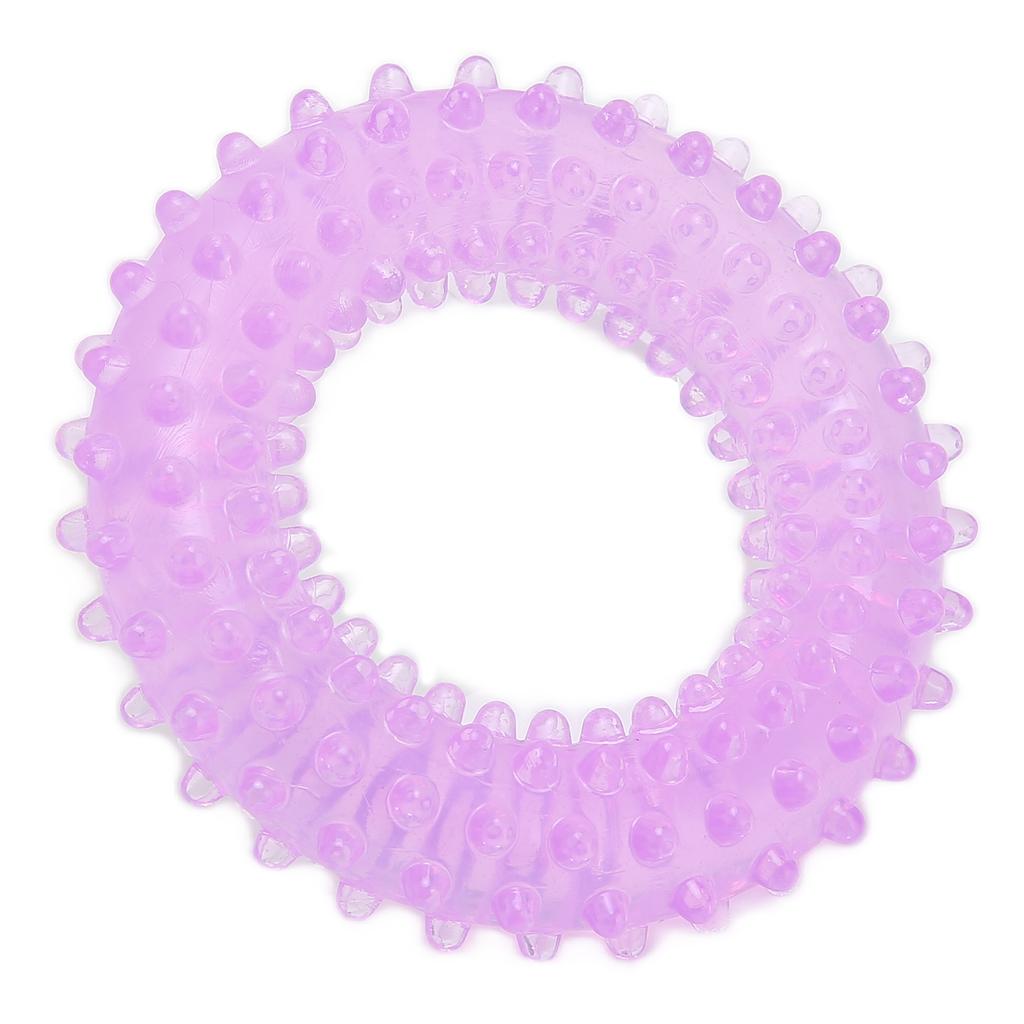 Finger Strengthener Annular Design Protruding Dot Design Good Elasticity Rehabilitation Grip for   Home