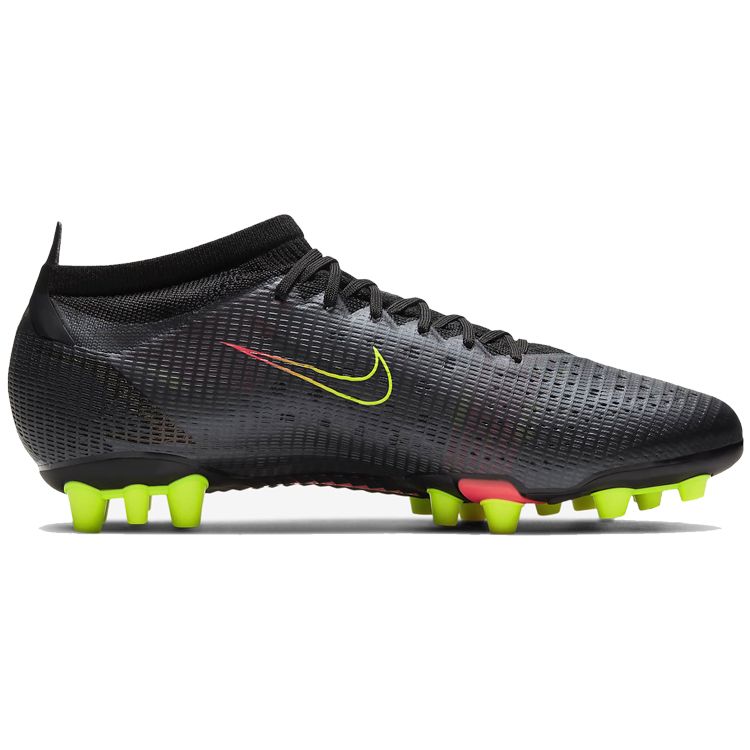 Nike Mercurial Vapor 14 Pro Round Toe Comfortable Low Top Professional AG Men Football Shoes Black CV0990-090