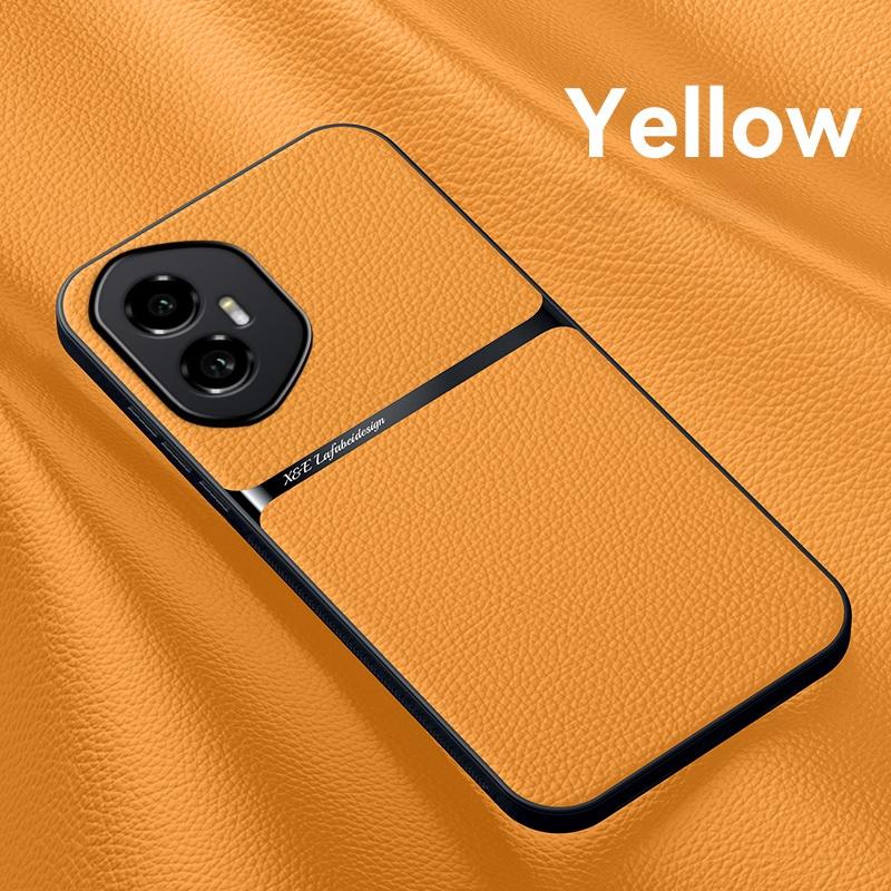 For Honor 300 Pro Case Magnetic Car Holder Leather Phone Case For Honor 300 Honor300Pro Bumper Shockproof Protection Back Cover