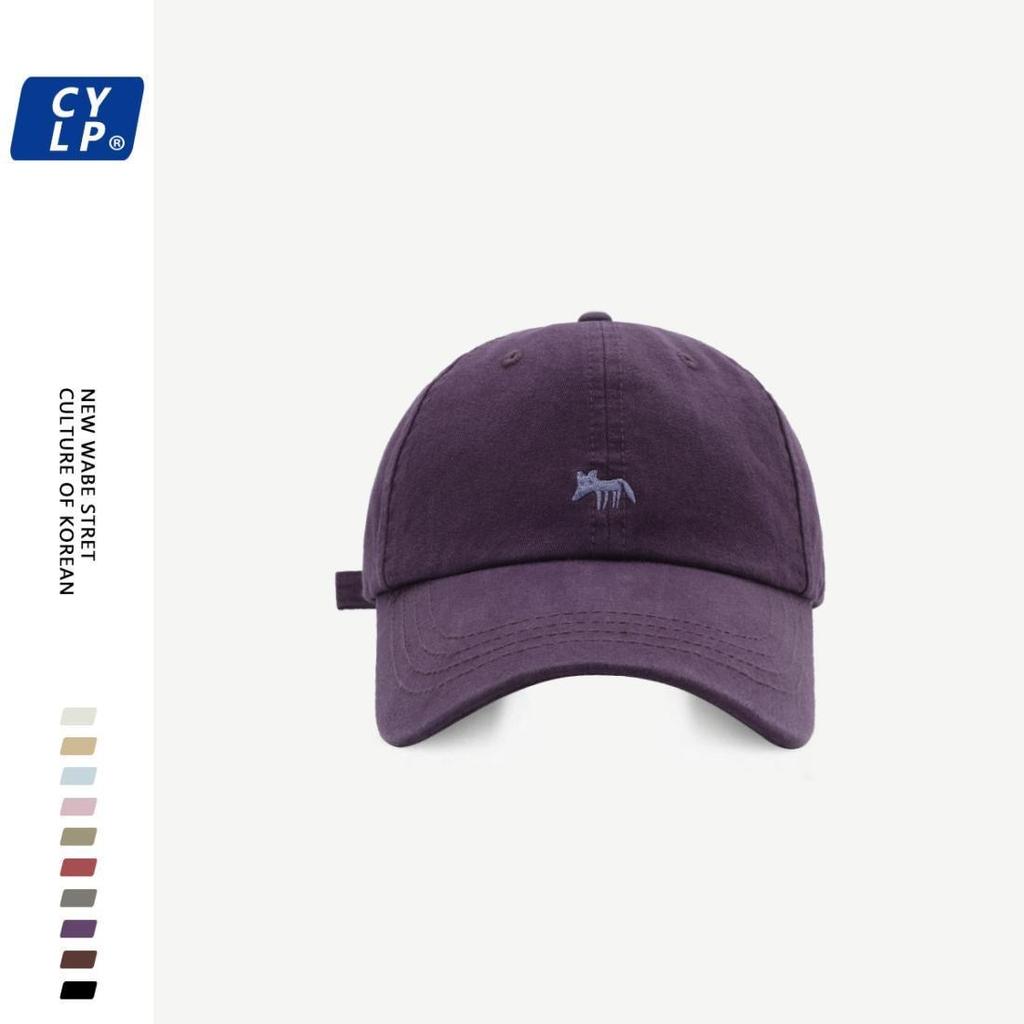 Baseball Cap Children's New Fashion Big Brim Show Thin Face Small Peaked Cap Men.