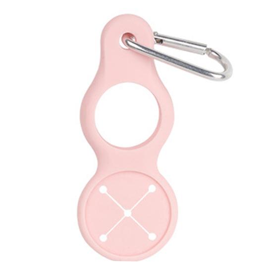 Nosič lahví na vodu Závěsná přezka Odolná proti opotřebení Lehká Mini velikost Venkovní cestovní silikonový držák láhve na vodu