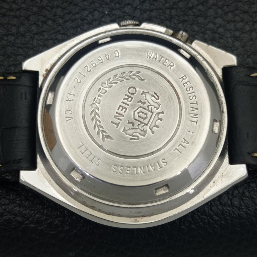 AUTOMATIC VINTAGE ORIENT JAPAN 46941 MENS ORIGINAL DIAL WATCH a700165-5 R201-a700165