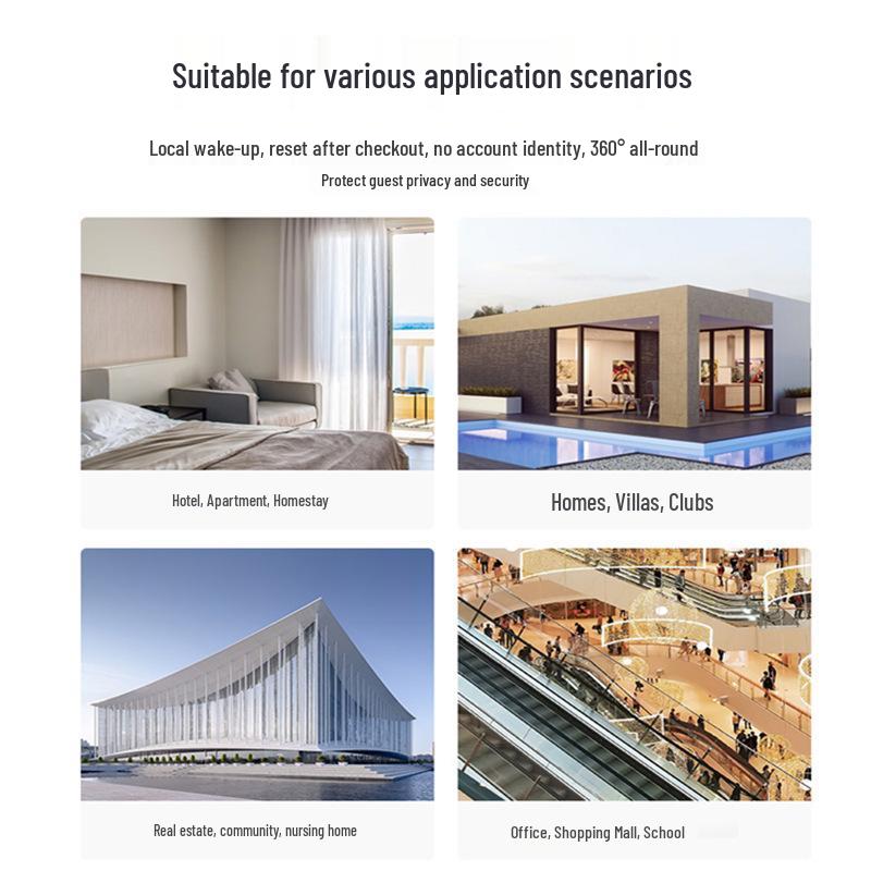 Xiaodu Bluetooth Solution for Mijia App-Connected Smart Hotel Switch Panel