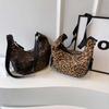 Leopard Print Crossbody Bags for Women Corduroy Casual Shoulder Tote Bags Ladies  Femme Designer Luxury Handbags