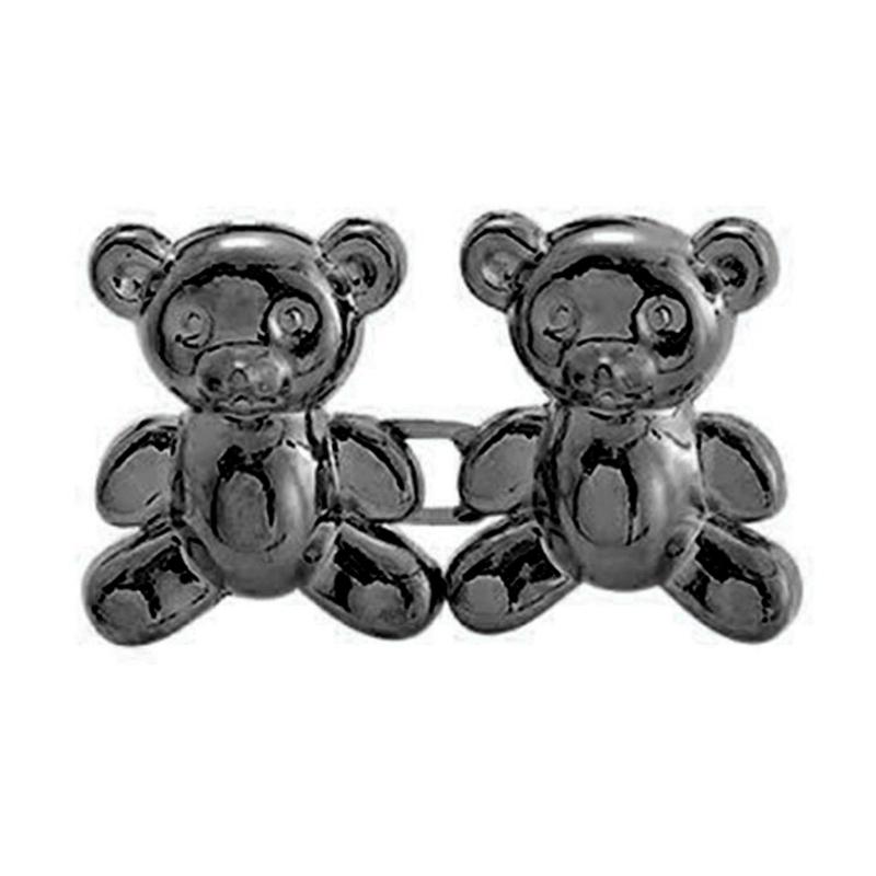 

Cute Bear Button for Jeans Bear Clip for Pants Jean Buttons Pins for Loose Jeans No Sew and Adjustable Waist Buckles