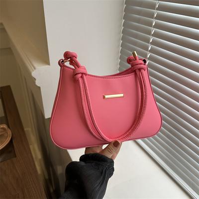 Simple Contrasting Colors On Chinese New Year Summer Fashion Sub-Shell Casual Spring Shoulder Underarm Handbag Women