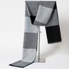 Plaid Men Scarf Winter Cashmere Warm Neckerchief Men'S Scarves Business Long Pashmina Shawl Christmas Gifts For Man