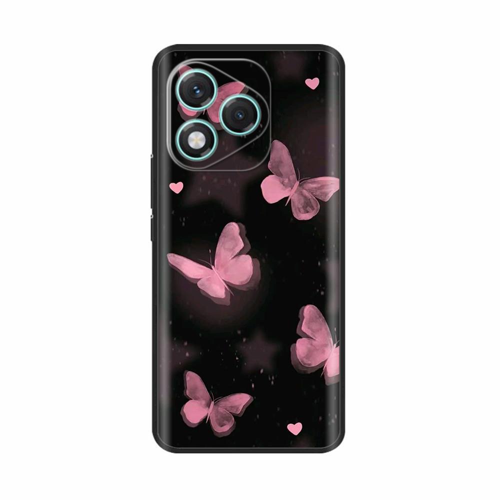 For Honor 400 Lite Case Luxury Soft Black Silicone TPU Phone Cover For Honor 400 Lite Case honor400 Lite ABR-NX1 Cases Fundas