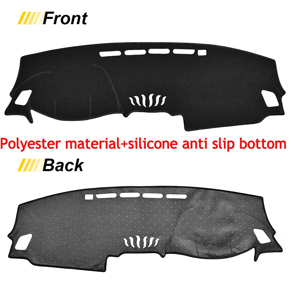 

Накладка на приборную панель автомобиля для Honda Accord 2018 2019 2020 2025 2025, коврик на приборную панель, защита от бликов и УФ-лучей, ковер, автомобильные аксессуары Left Hand Drive чёрный