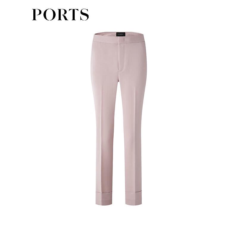 PORTS Women's Tapered Slim-Fit Commuter Trousers