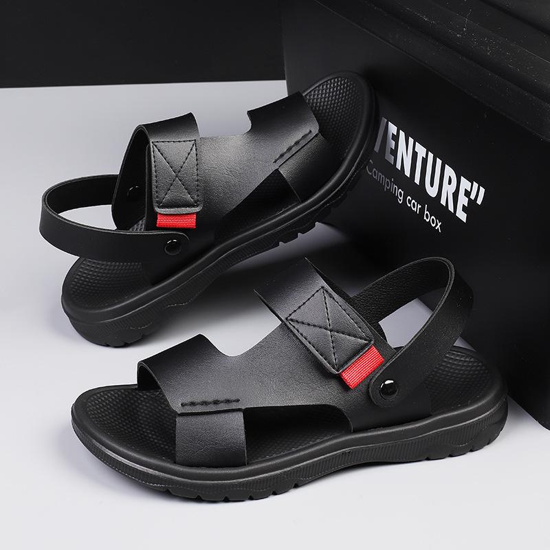 Fashion Men Summer Sandals Comfortable Breathable Slippers Convertible Between Sandals and Slippers for Casual Outdoor Wear