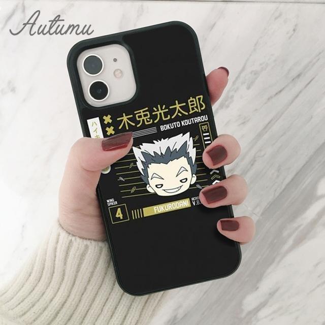 Haikyuu Bokuto Koutarou Phone Case for iPhone 11 12 13 14 Pro Max Mini XR XS SE 2020 7 8 Plus Samsung Galaxy S21 S22 Shell