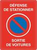 Heavy Duty Aluminum Security Sign Surveillance Private Property No Trespassing' Warning Plaque for Warehouse