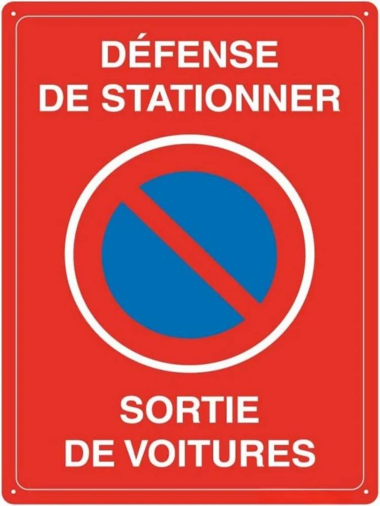 Heavy Duty Aluminum Security Sign Surveillance Private Property No Trespassing' Warning Plaque for Warehouse