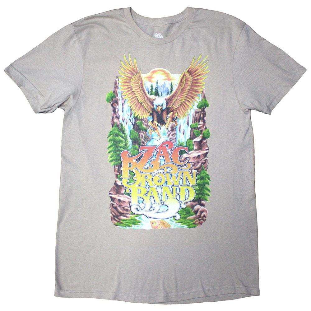 Zac Brown Band Unisex Adult Eagle Back Print T-Shirt