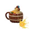 450ml Capybara Mug Cartoon Capybara Aesthetic Mug Cute Animal Cup Drinking Cup Capybara Couple Cup With Handle And Lid