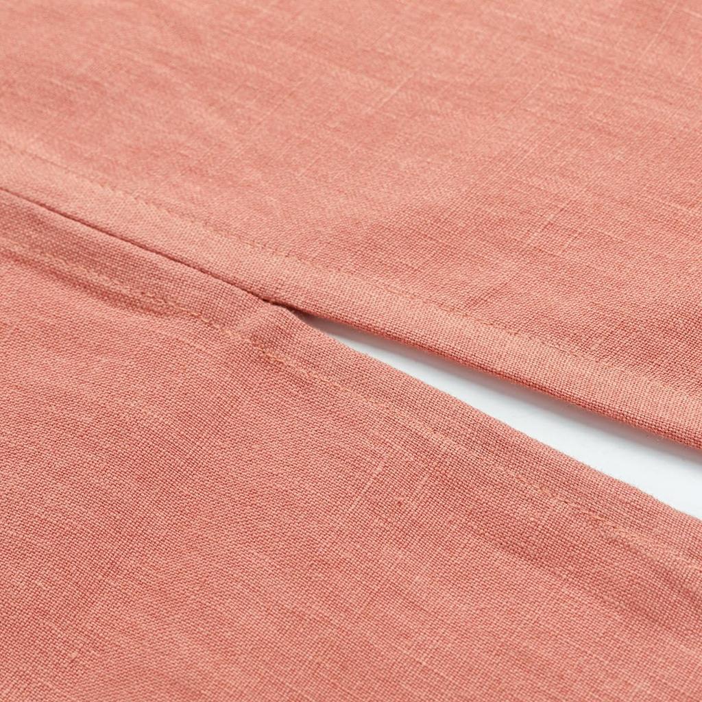 Jubilee Noren Natural Curtain, 100% Linen, Stonewashed, D.Greige [LN010]