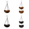 Bowl-shaped Bird Bath Bowl Double Layer Hummingbird Water Drinker Hanging Bird Feeder  Garden