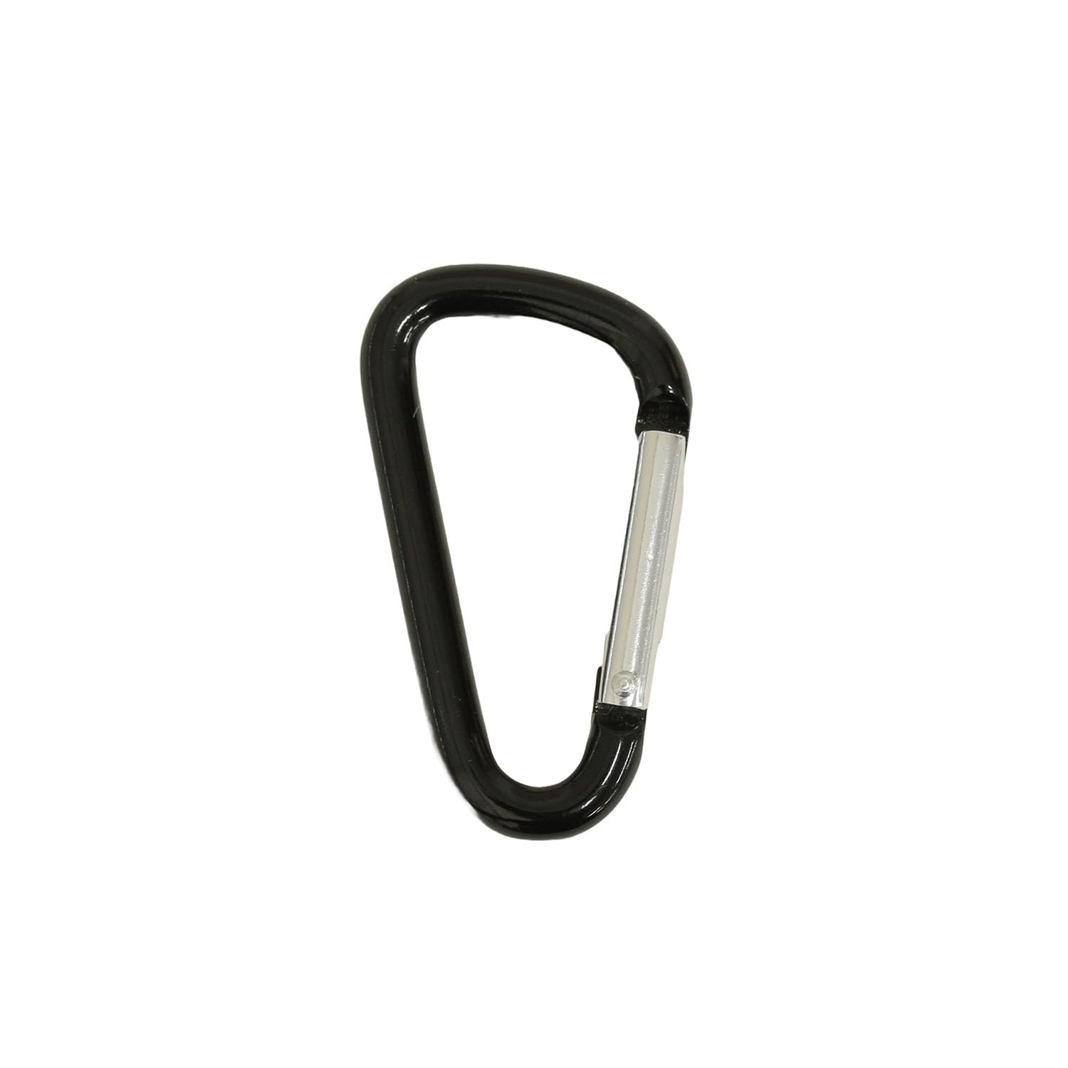 

Nippon Chuko 4cm total 4 Carabiner, length, pieces, Black, MF440-B чёрный