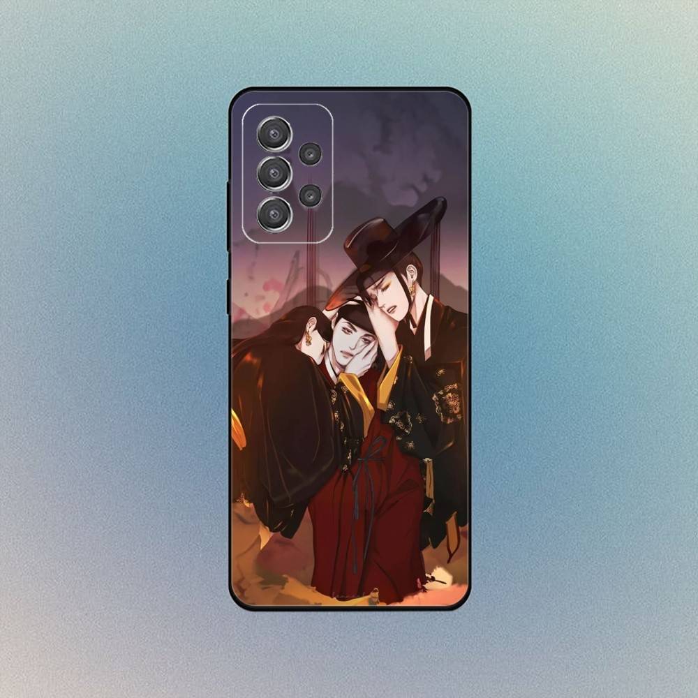 Die Ghost N-Nocturne Handyhülle Für Samsung S25,S24,S21,S22,S23,S30,Ultra,S20 Schwarzes Weiches Case