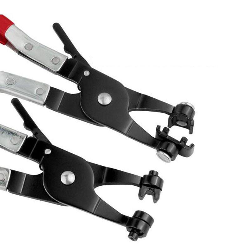 Hose Clamp Pliers Car Remover Kit Long Reach Wire Spring Hose Clamp Pliers Auto Coolant Radiator Heater Band Flat or Large Clamp