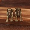 Solid Copper Egypt Sphinx Statue Small Ornaments Brass Guardian Statue Figurines Desktop Decorations Home Decor Accessories